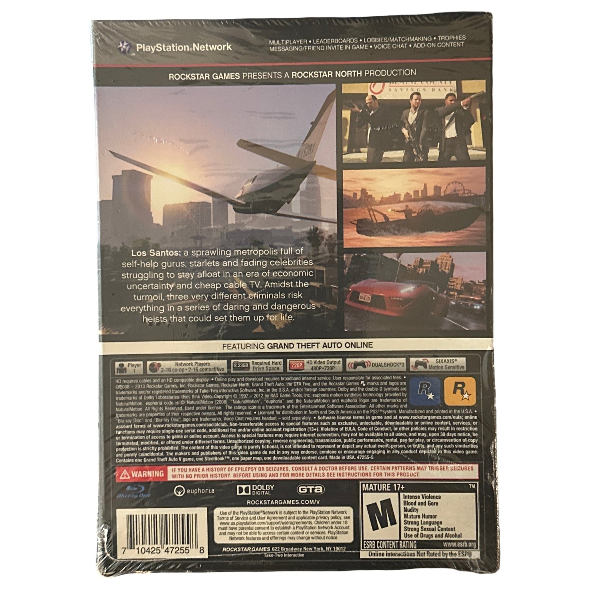 Grand Theft Auto V [Special Edition] – PlayStation 3 (SEALED) - Jnstoys