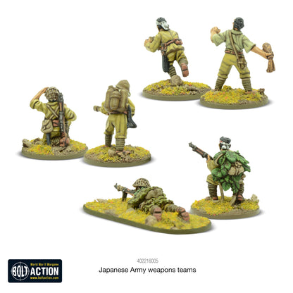 Bolt Action: Japanese Army Weapons Teams