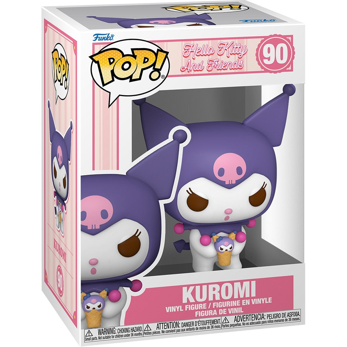 Hello Kitty: Kuromi with Dessert Funko Pop! Vinyl Figure #90