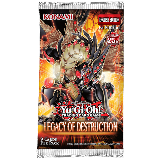 Yu-Gi-Oh! Legacy of Destruction Booster Pack