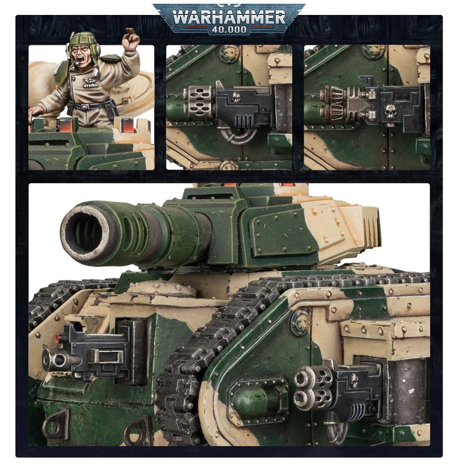 Warhammer: 40K - Astra Militarum: Leman Russ Battle Tank