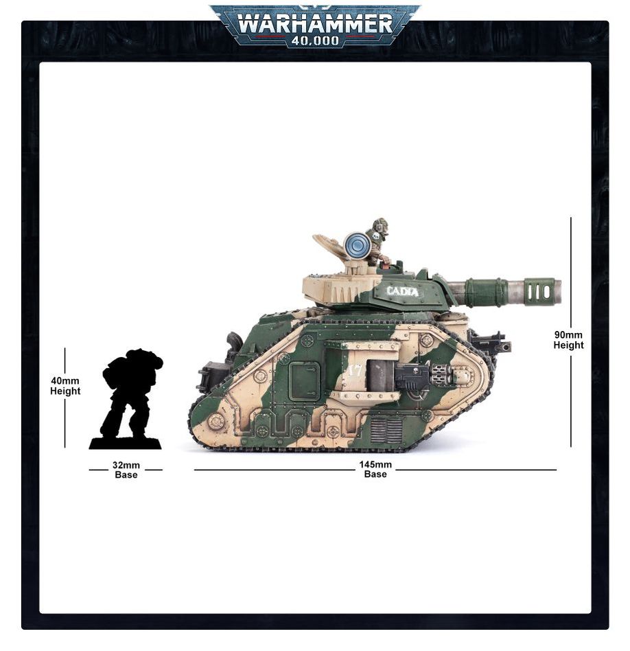 Warhammer: 40K - Astra Militarum: Leman Russ Battle Tank