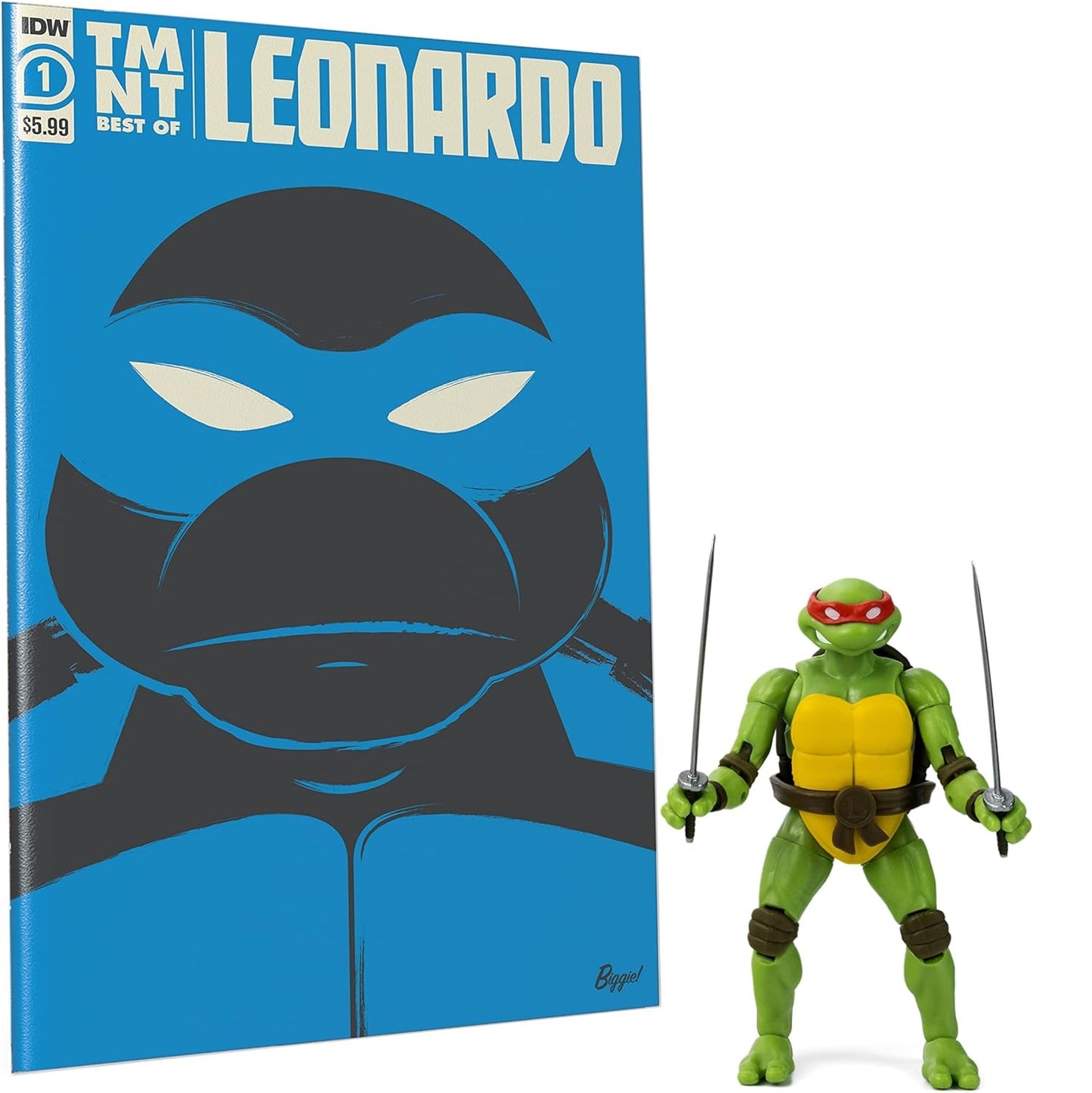 IDW Comic's Teenage Mutant Ninja Turtles Leonardo Comic Bundle