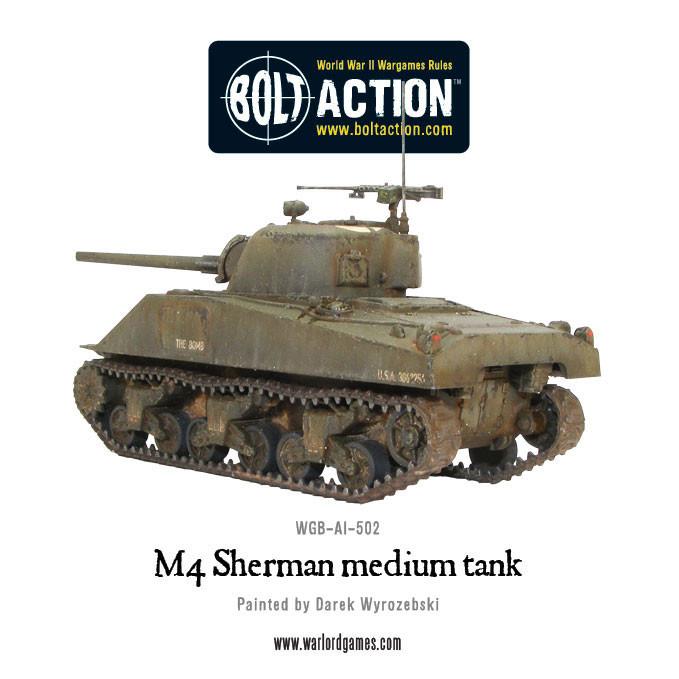 Bolt Action: US M4 Sherman Medium Tank