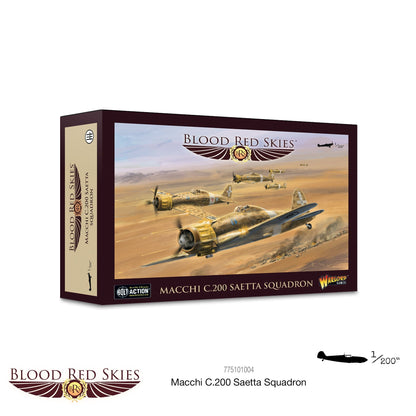 Blood Red Skies: Macchi C.200 Saetta Squadron