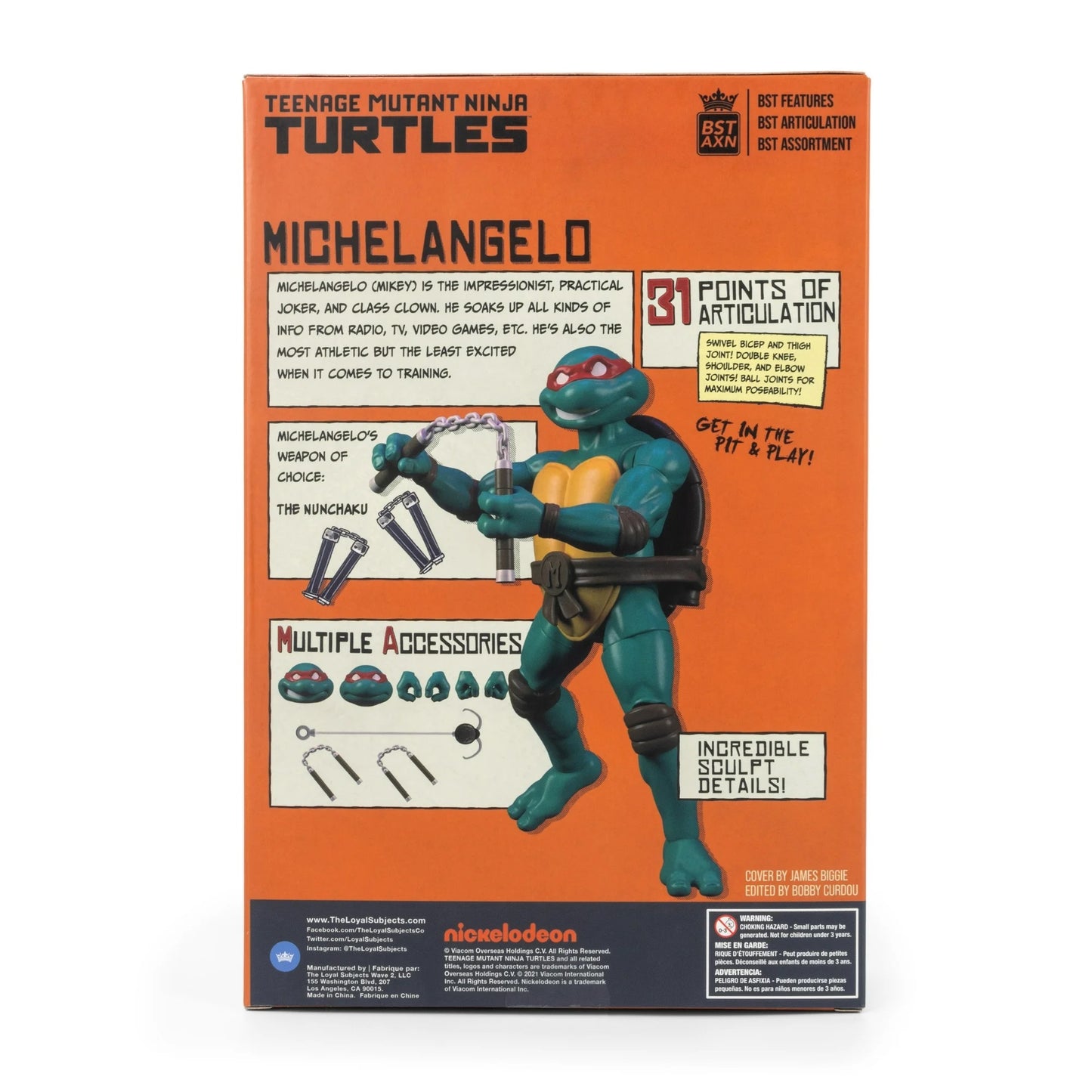 IDW Comic's Teenage Mutant Ninja Turtles MICHELANGELO Comic Bundle