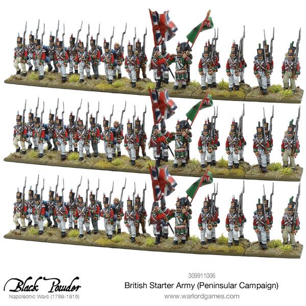 Black Powder - Napoleonic British Starter Army (Peninsular Campaign)