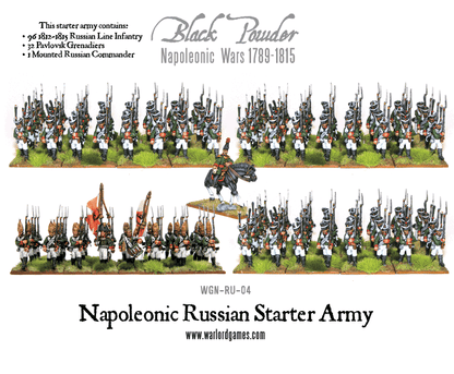 Black Powder - Napoleonic Russian Starter Army