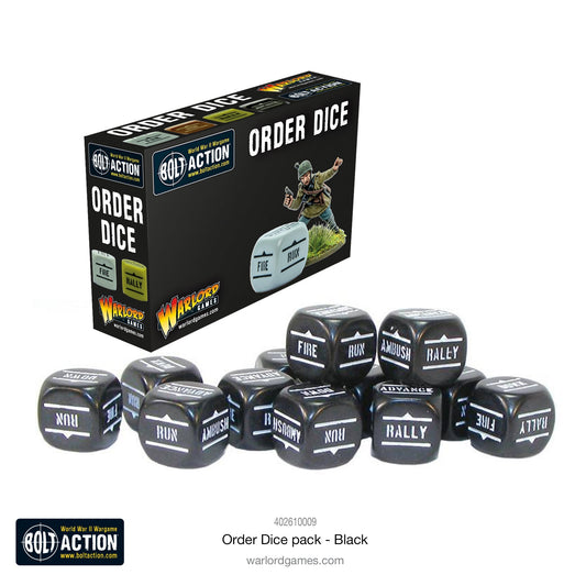 Bolt Action: Orders Dice Packs