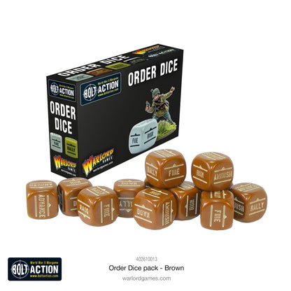 Bolt Action: Orders Dice Packs
