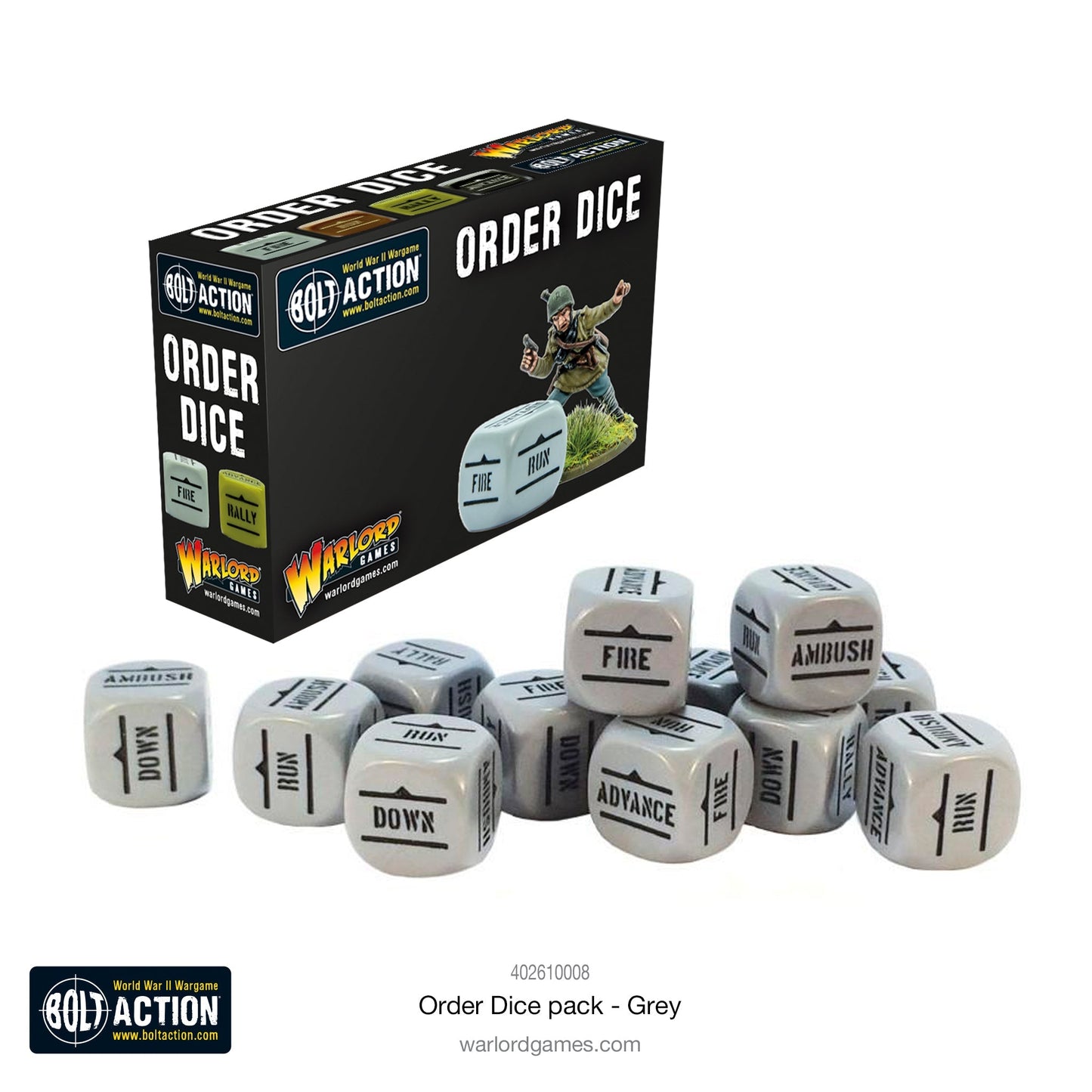 Bolt Action: Orders Dice Packs