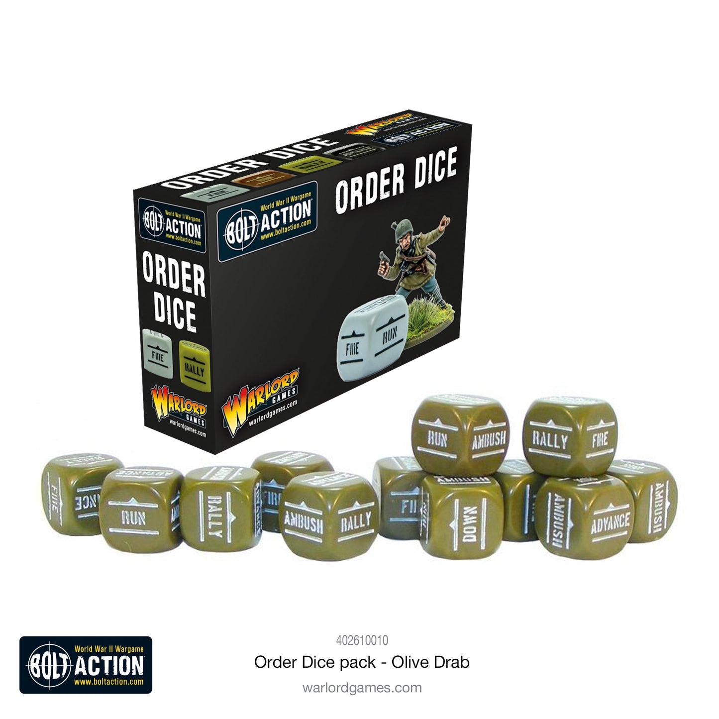 Bolt Action: Orders Dice Packs