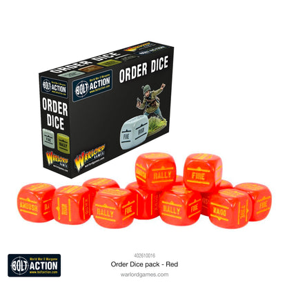 Bolt Action: Orders Dice Packs