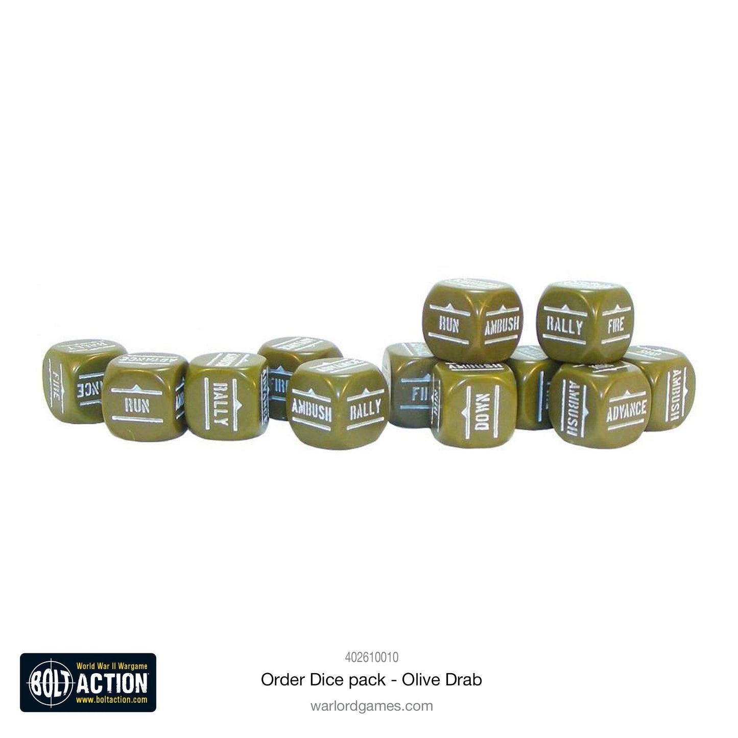 Bolt Action: Orders Dice Packs