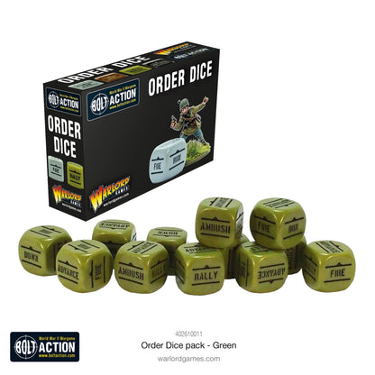 Bolt Action: Orders Dice Packs