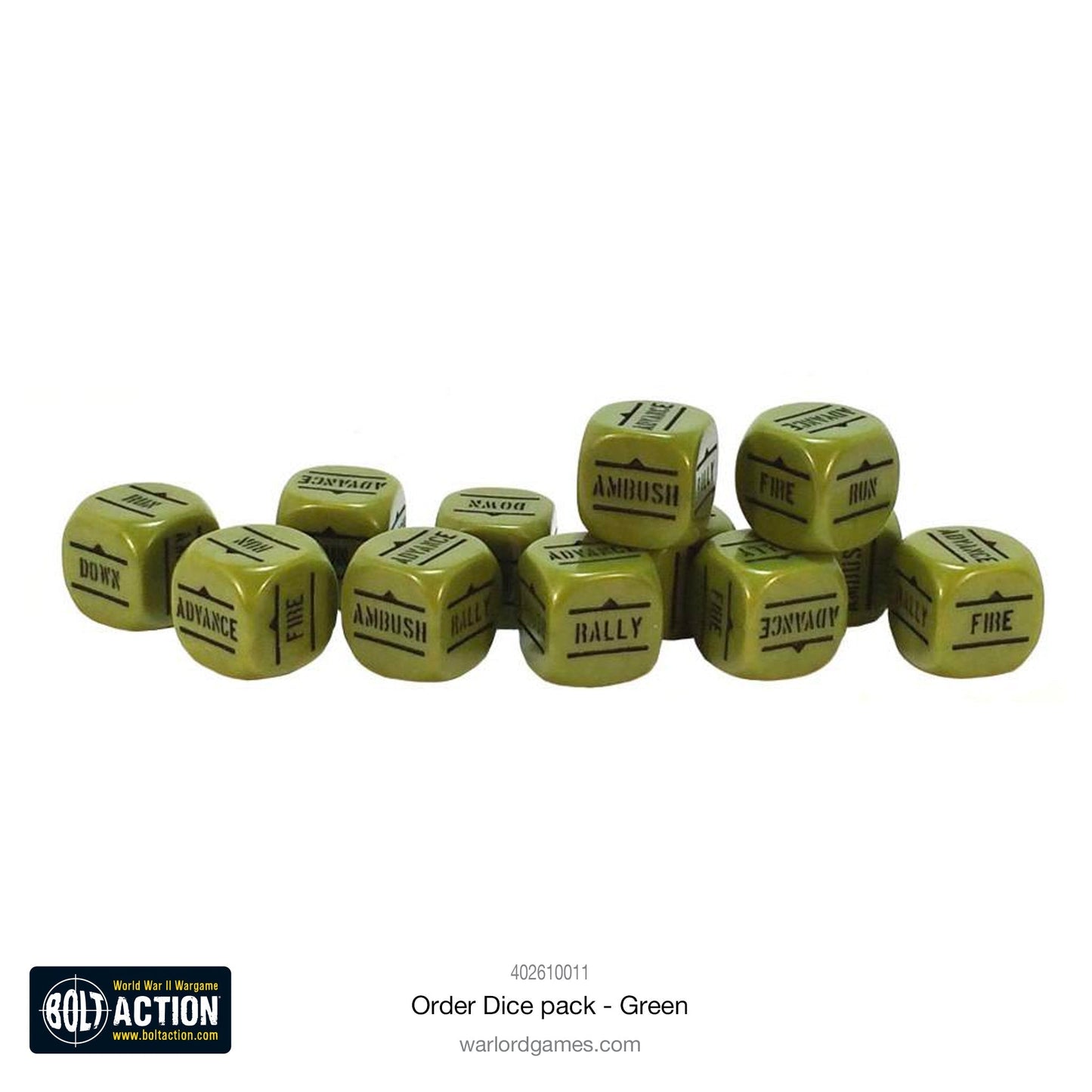 Bolt Action: Orders Dice Packs