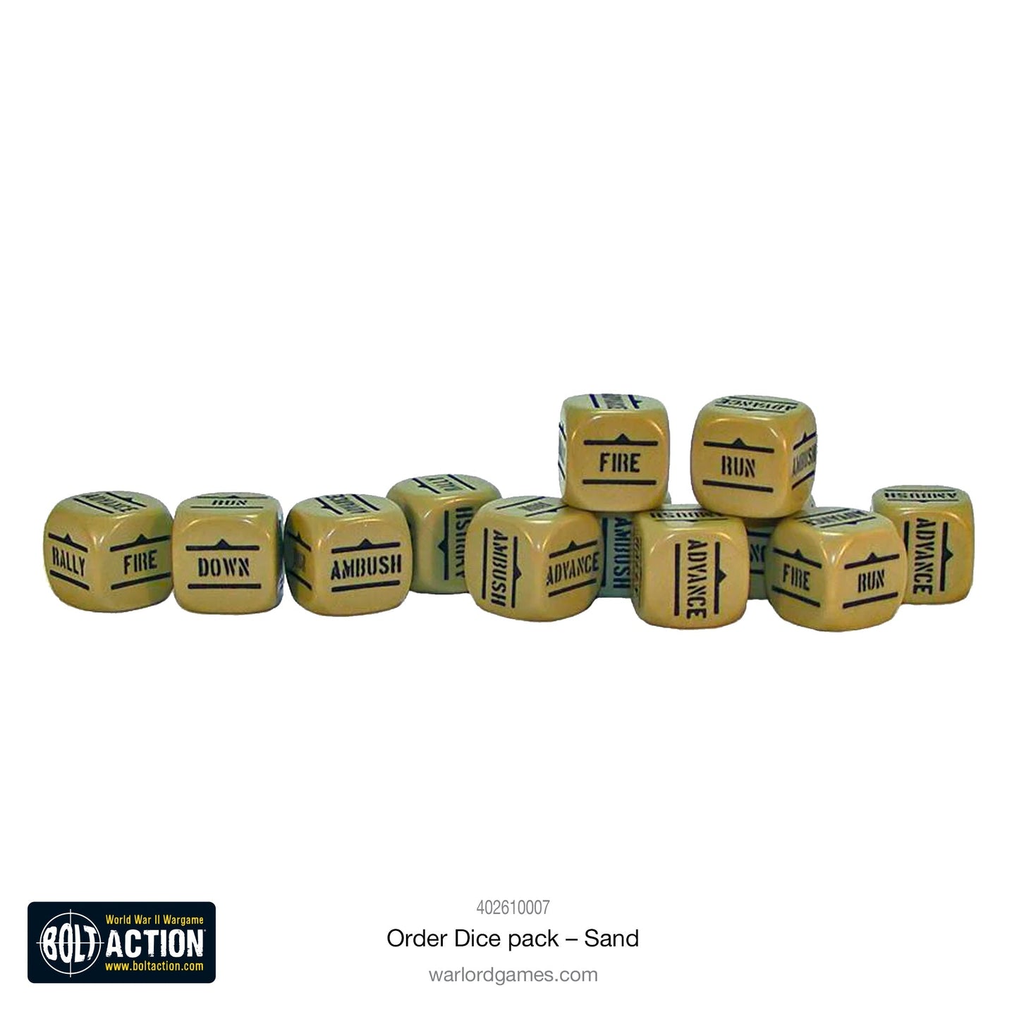 Bolt Action: Orders Dice Packs