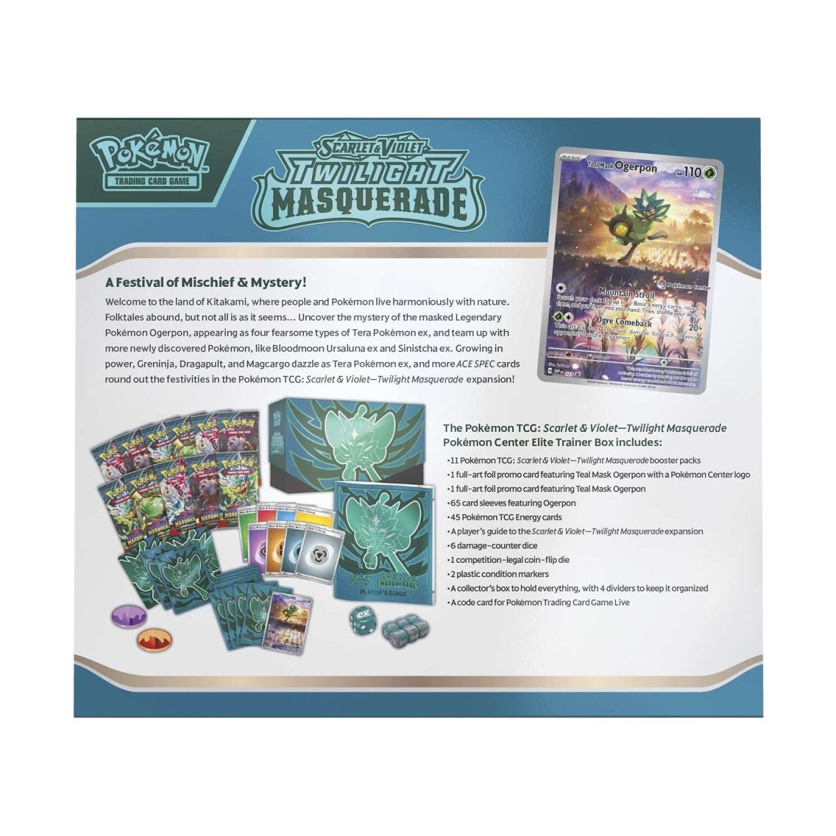 Pokémon: Scarlet & Violet-Twilight Masquerade Elite Trainer Box