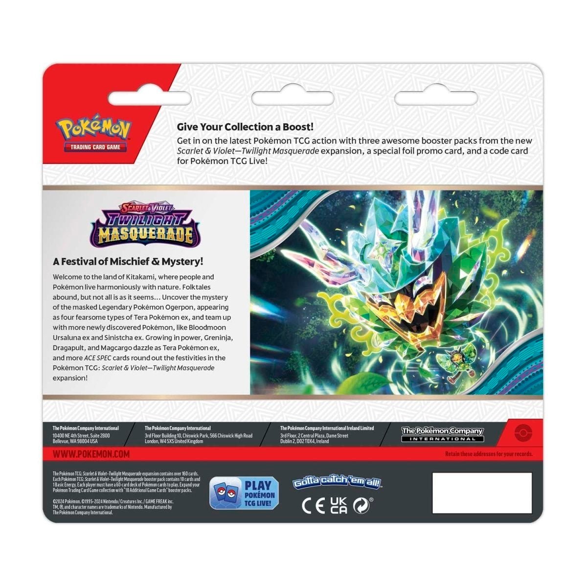 scarlet masquerade booster box Pokmon TCG: Scarlet & Violet-Twilight Masquerade Booster Bundle (6 Packs)