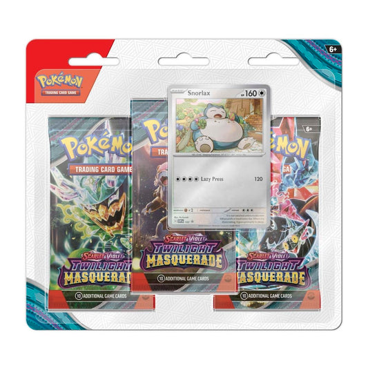 Pokémon: Scarlet & Violet-Twilight Masquerade 3 Pack Booster