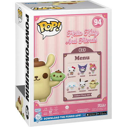 Hello Kitty: Pompompurin with Dessert Funko Pop! Vinyl Figure #94