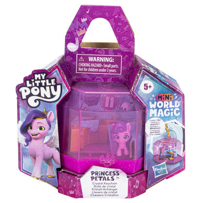 My Little Pony Mini World Magic Crystal Keychain Play Set- Princess Petals