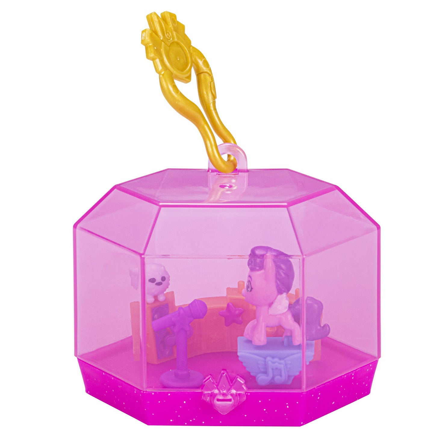 My Little Pony Mini World Magic Crystal Keychain Play Set- Princess Petals