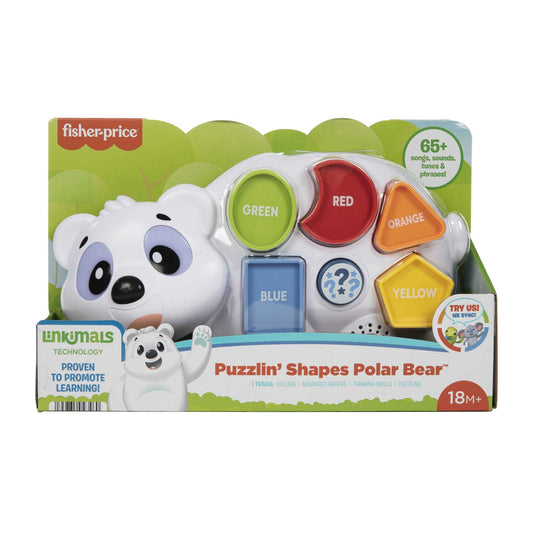 Fisher-Price Linkimals Polar Bear Puzzlin' Shapes Playset