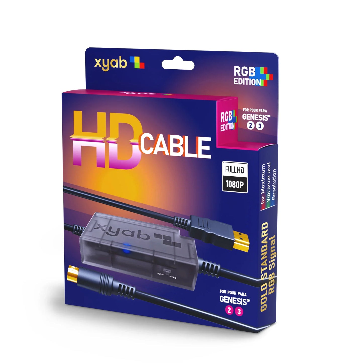 RGB+ HD Link Cable for Sega Genesis® - Jnstoys