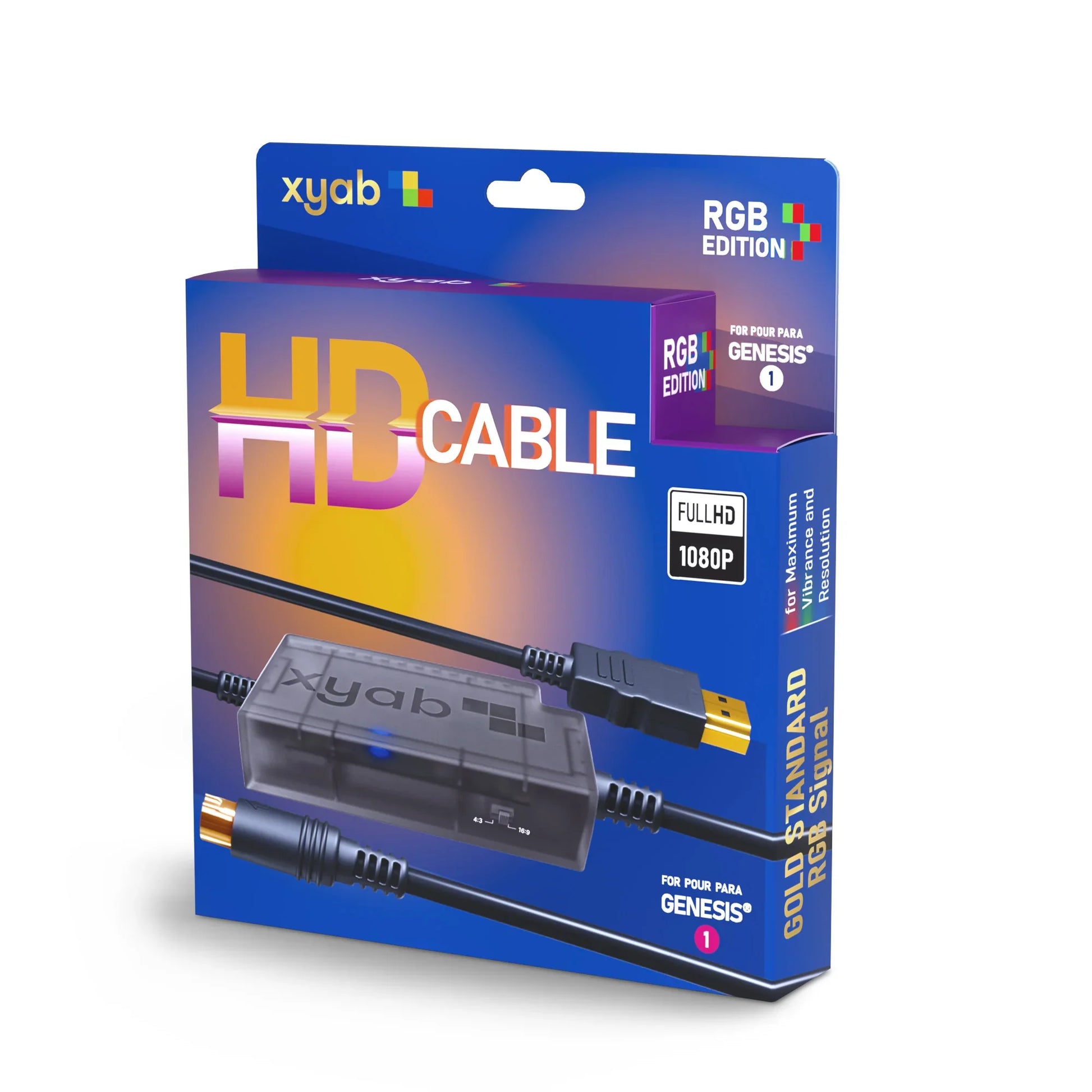 RGB+ HD Link Cable for Sega Genesis® - Jnstoys