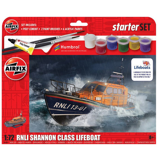 Airfix: RNLI Shannon Class Lifeboat Starter Set