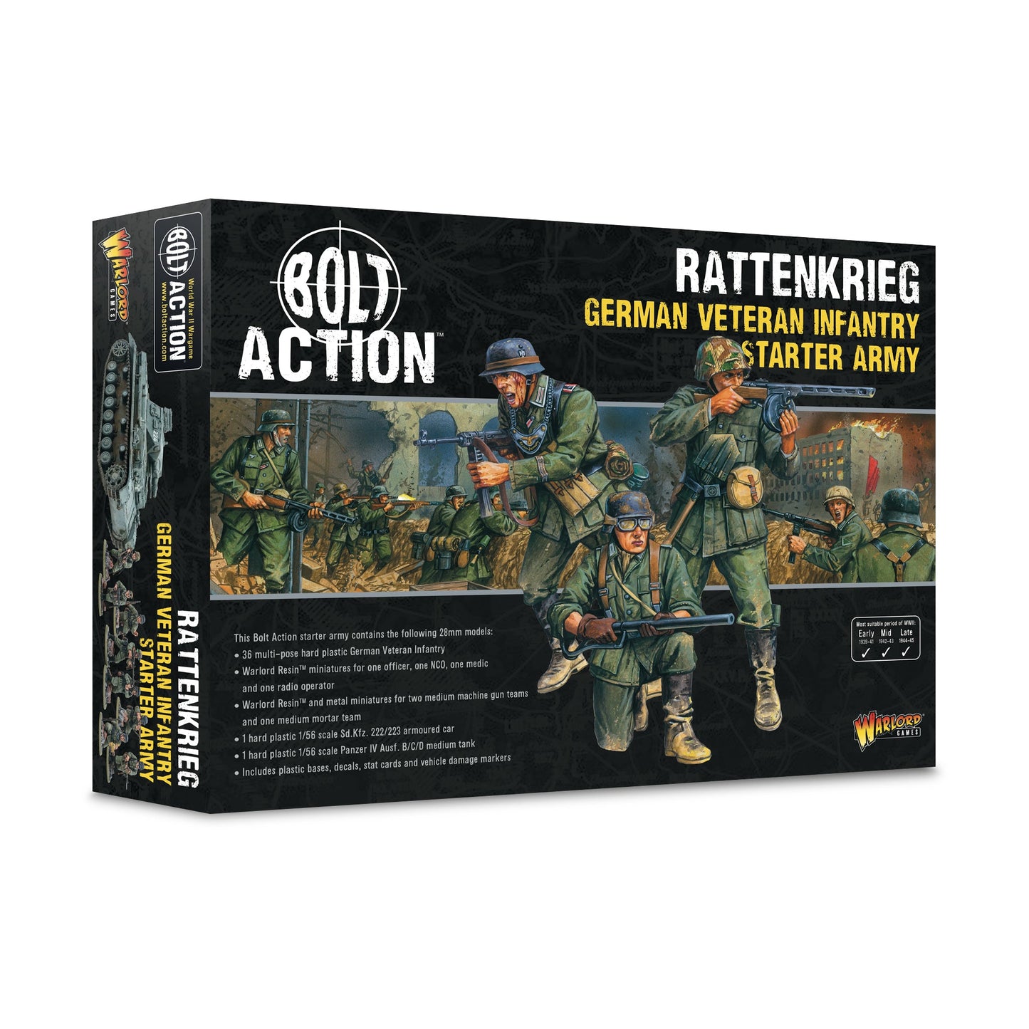 Bolt Action: Rattenkrieg - German Veteran Infantry Starter Army