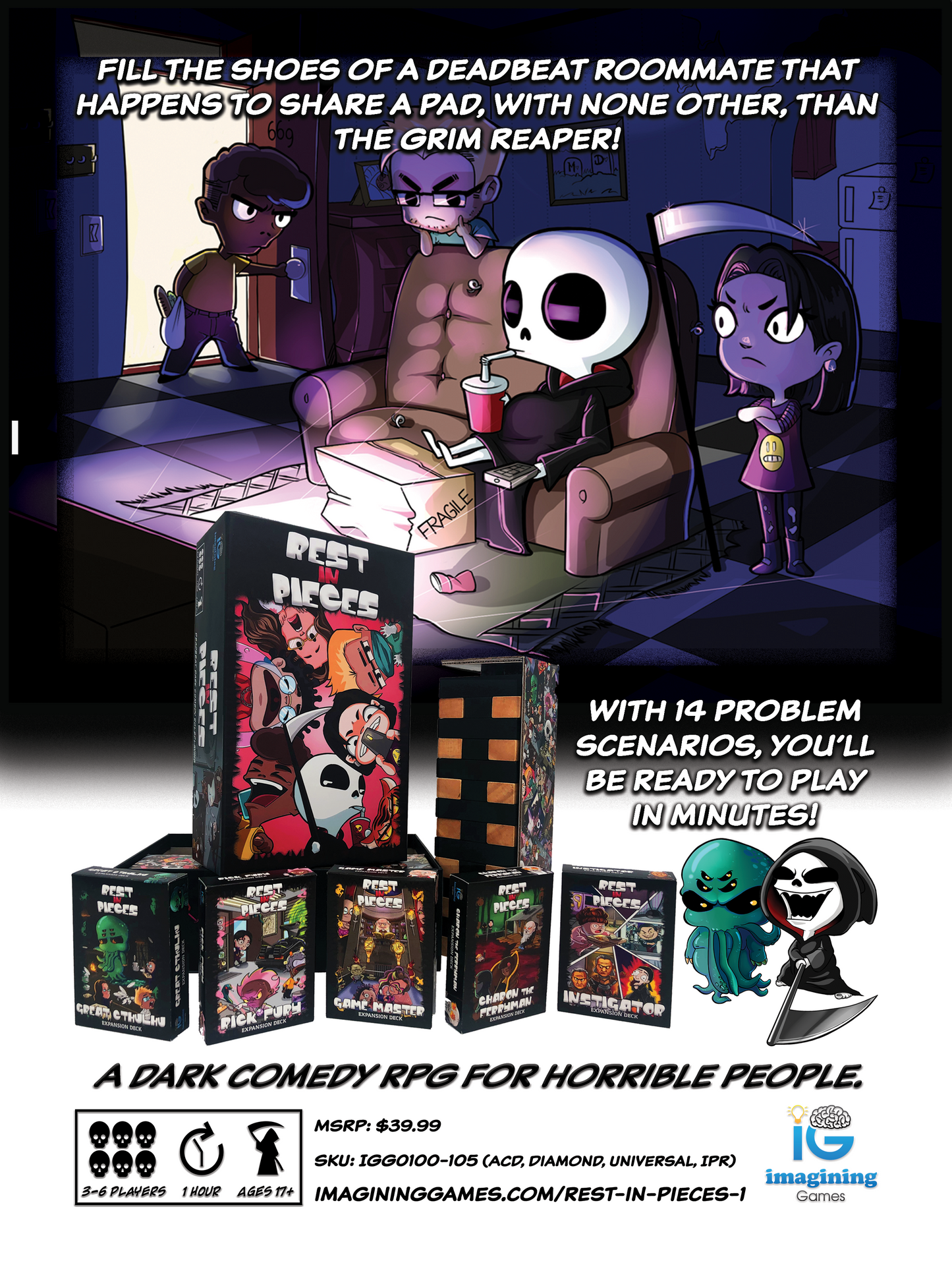 Rick Fury Deck (RPG Expansion)