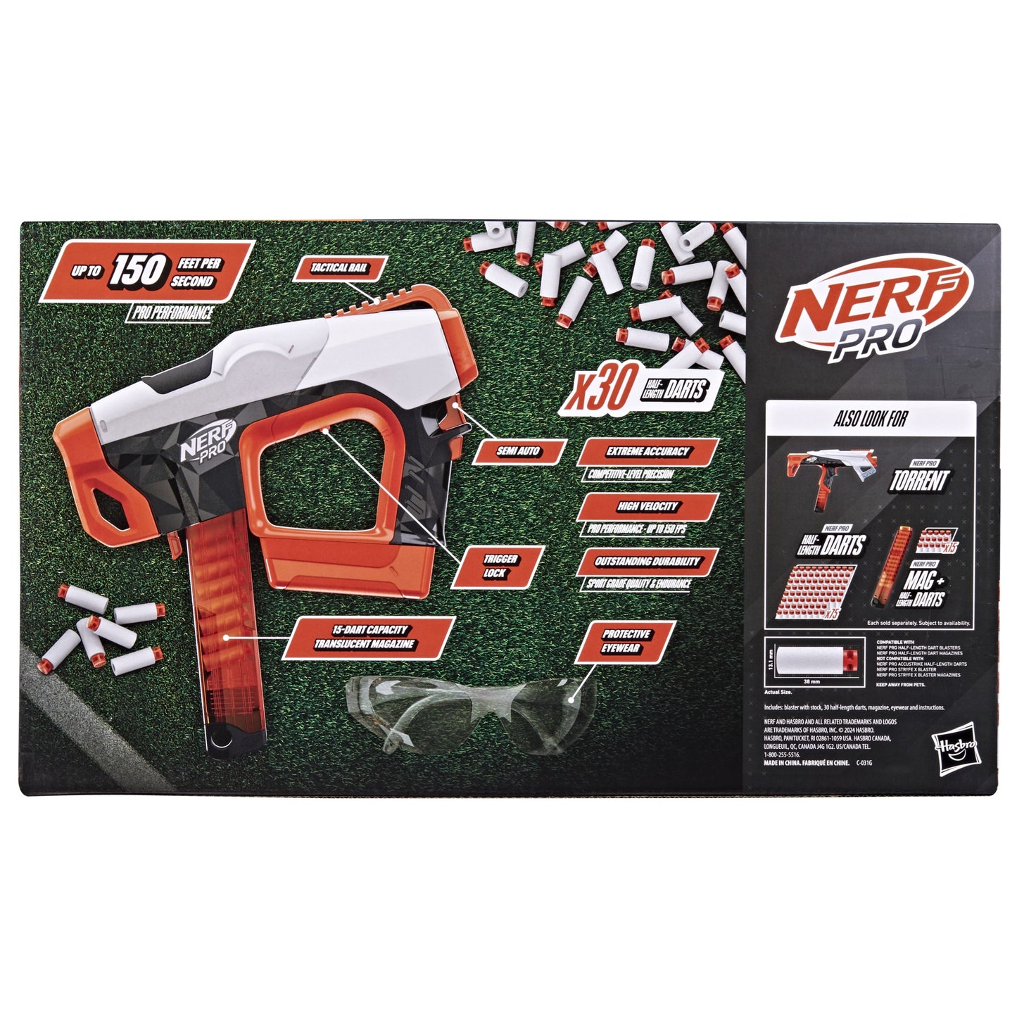 Nerf Pro Series Sender Blaster