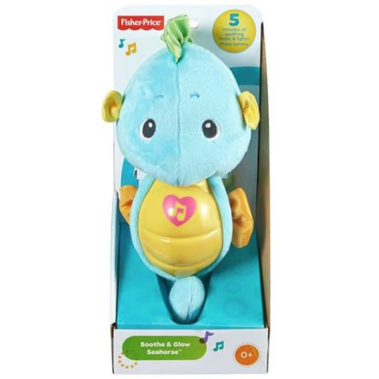 Fisher-Price Soothe and Glow Seahorse - Blue