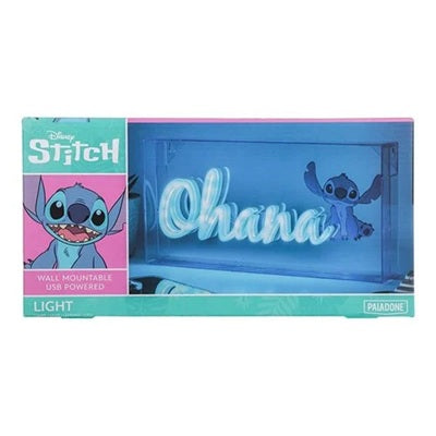 Disney Lilo and Stitch Ohana Stitch LED Neon Light