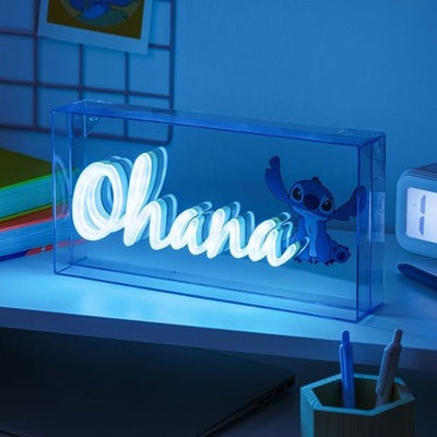 Disney Lilo and Stitch Ohana Stitch LED Neon Light