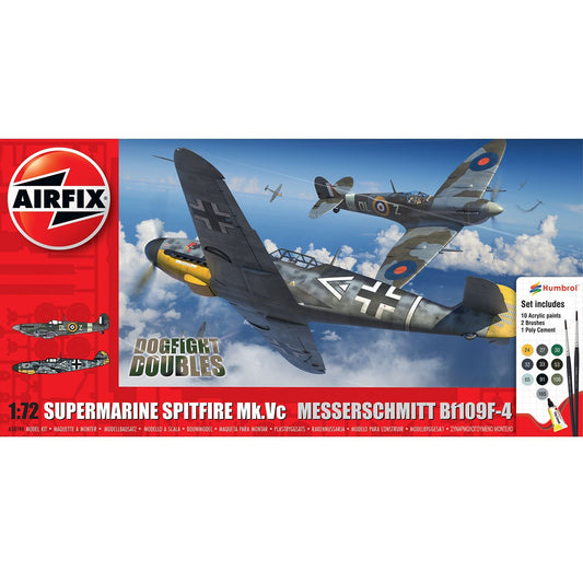 Airfix: Supermarine Spitfire Mk.Vc vs Bf109F-4 Dogfight Double