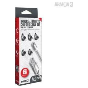 Universal Magnetic Charging Cable Set 6 Pcs - Jnstoys