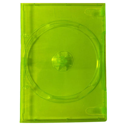 XBOX 360 Translucent Green Video Game Replacement Shell Storage Case - Jnstoys