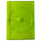 XBOX 360 Translucent Green Video Game Replacement Shell Storage Case - Jnstoys